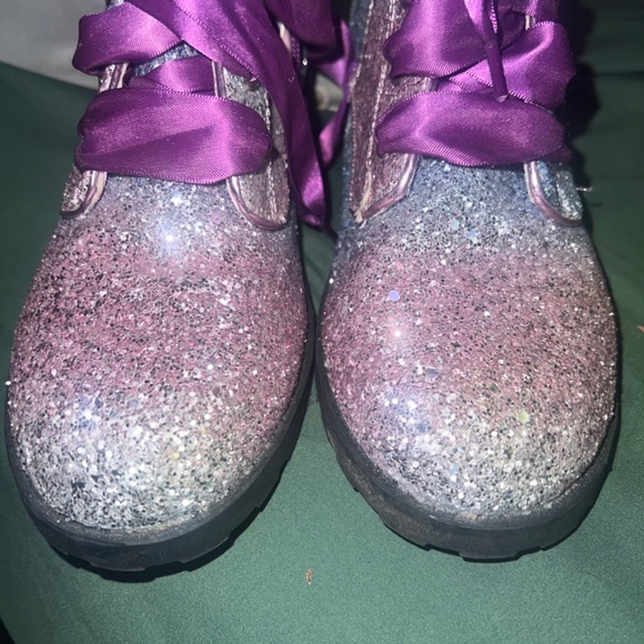 Wonder nation glittered boots - Picture 2 of 4